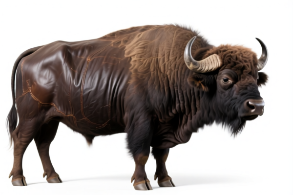 Buffalo Full Grain Leather for Shoe Making, Hairless