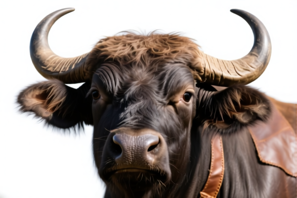 Buffalo Full Grain Leather, Hairless