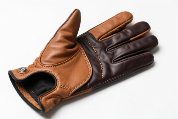 Glove Leather Equine Semi