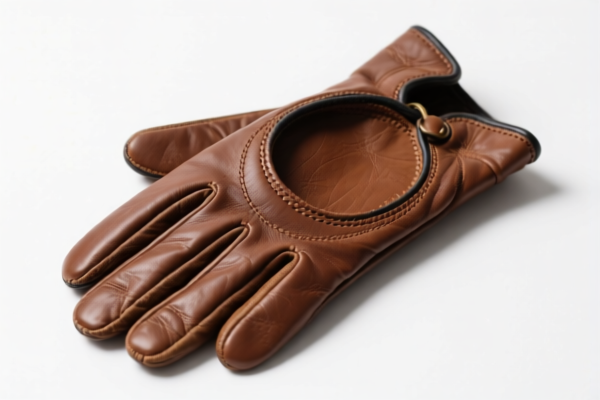 Glove Leather Equine Semi