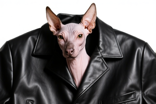 Hairless Bovine Leather for Garments