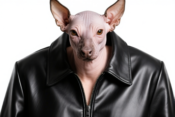 Hairless Bovine Leather for Garments