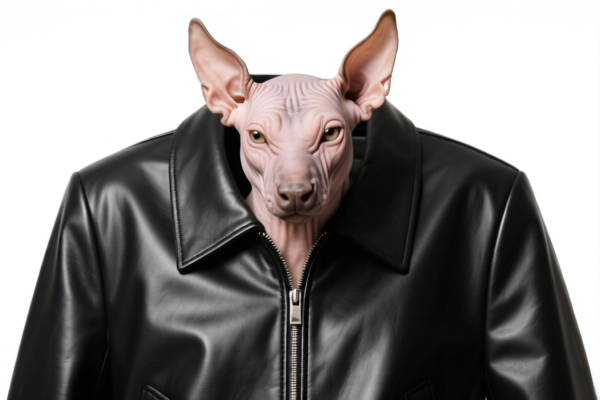 Hairless Bovine Leather for Garments