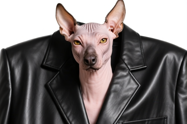 Hairless Bovine Leather for Garments