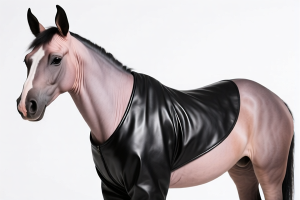 Hairless Equine Leather for Garments