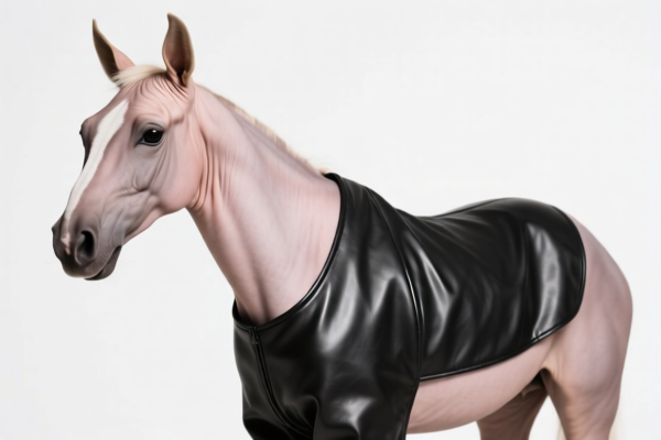 Hairless Equine Leather for Garments
