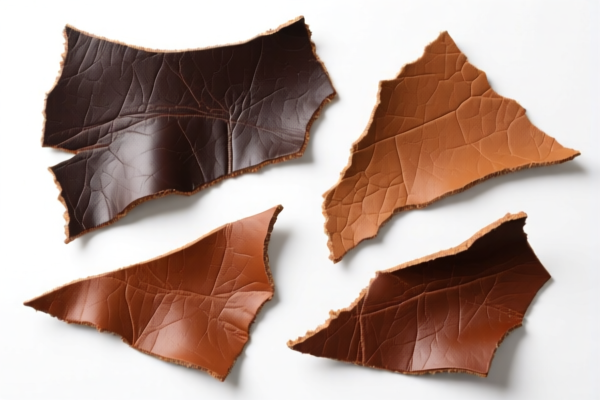 Bovine leather scraps (automotive interiors)