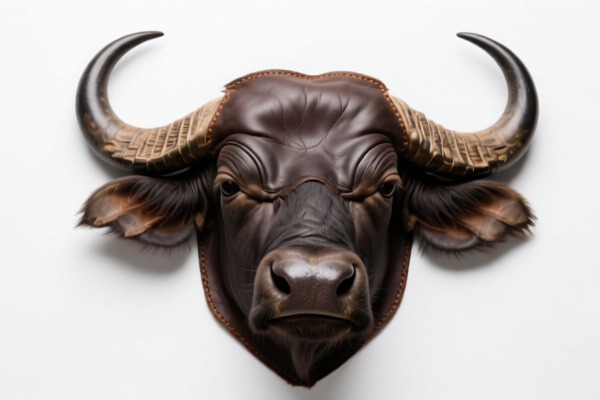 Image for Buffalo leather semi finished (bag/luggage)