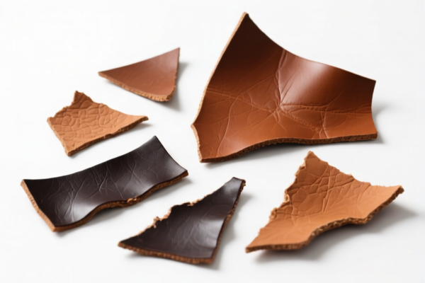 Equine leather scraps (automotive interiors)