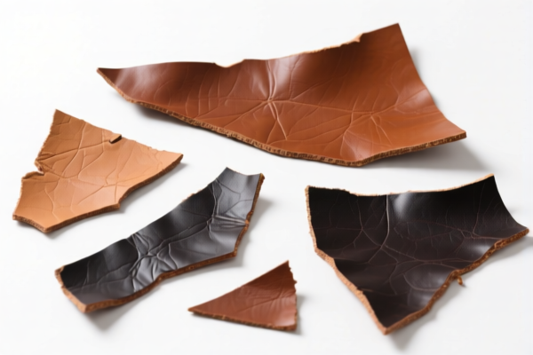 Equine leather scraps