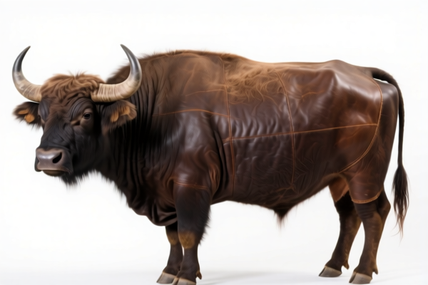 Image for Full grain buffalo leather raw material