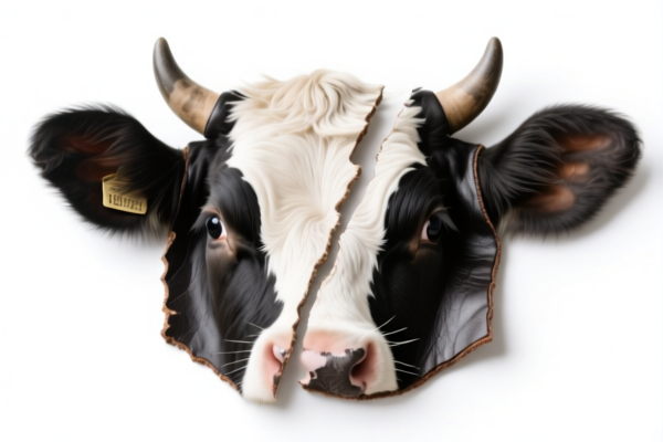 Image for Industrial grade bovine leather split