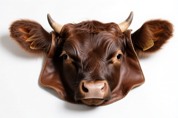 Raw bovine leather
