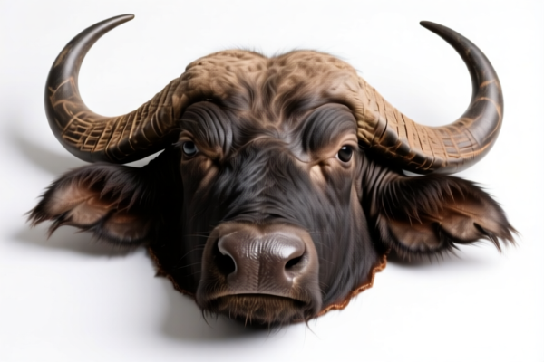 Raw buffalo leather
