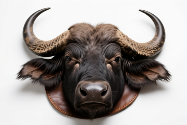 Raw buffalo leather