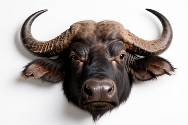 Raw buffalo leather
