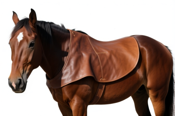 Raw equine leather