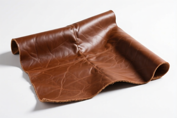 Untreated bovine leather raw material