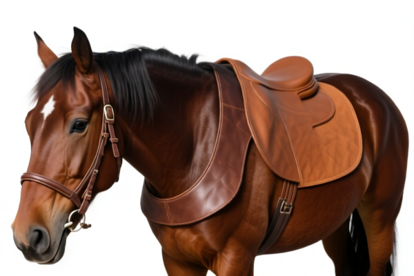 Untreated equine leather
