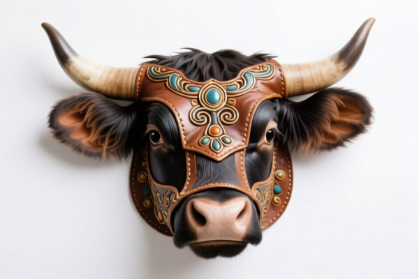 Decorative bovine leather (hair side removed, full grain, unsplit, other)
