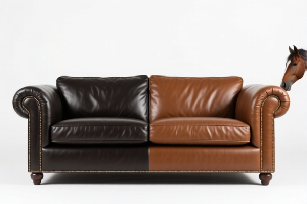 Sofa Equine Split Leather
