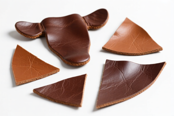 Image for Bovine leather cut pieces