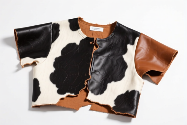 Bovine leather offcuts (for clothing)