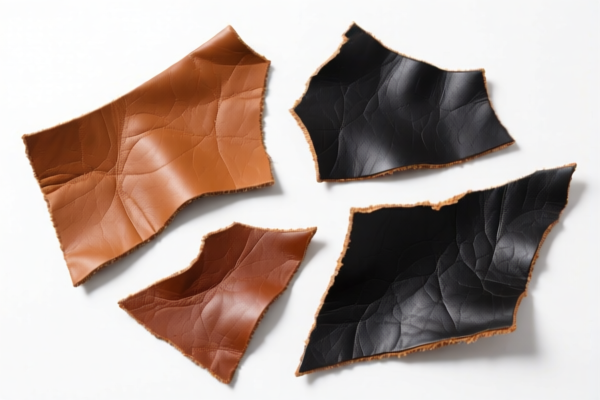 Bovine leather scraps (for clothing)