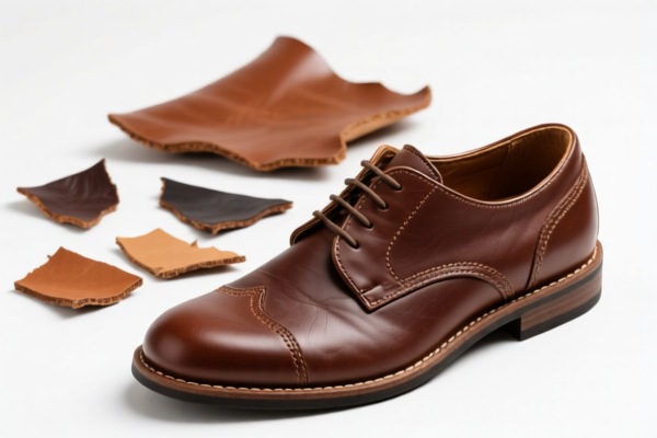 Bovine leather scraps (for footwear)
