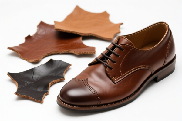 Bovine leather scraps (for footwear)