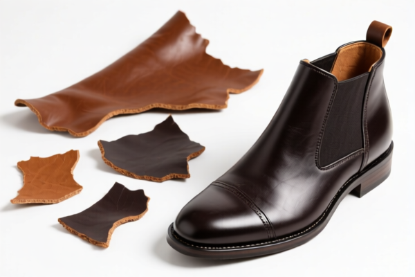 Bovine leather scraps (for footwear)