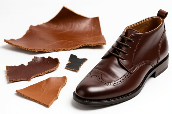 Bovine leather scraps (for footwear)