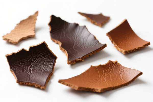 Bovine leather scraps