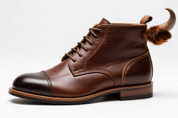 Bovine raw leather (for footwear)