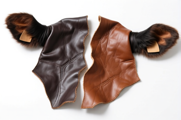 Bovine split leather raw material