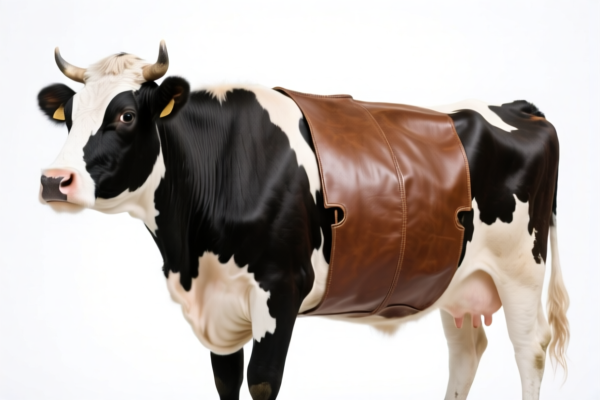 Bovine split leather
