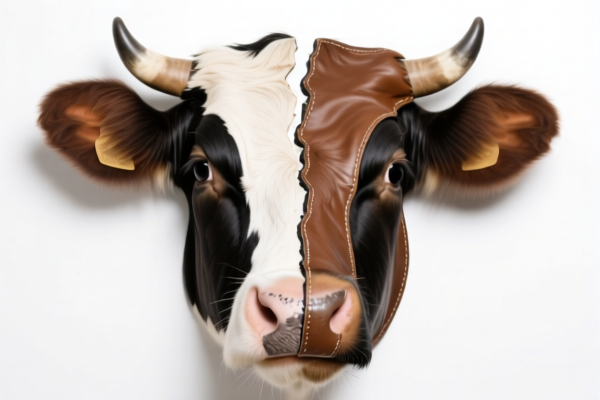 Bovine split leather