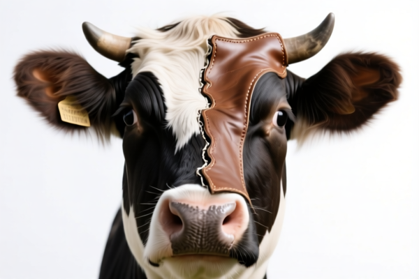 Bovine split leather