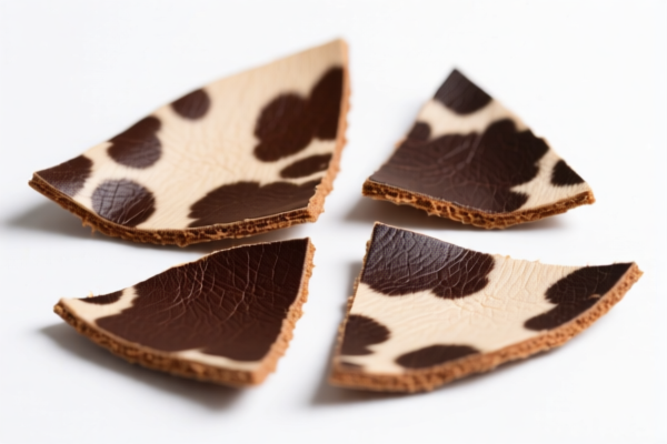 Bovine leather splits for card holders