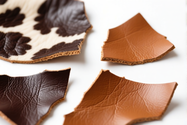 Image for Bovine leather splits for clothing accessories