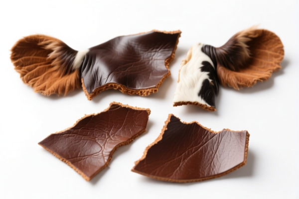 Bovine leather splits for collectibles