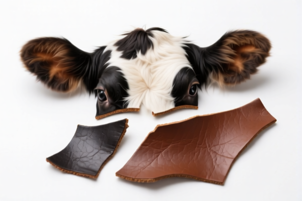 Image for Bovine leather splits for home decoration