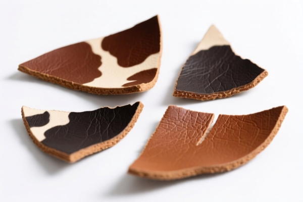 Image for Bovine leather splits for home decoration