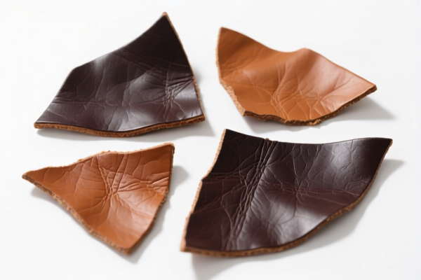 Bovine leather splits for insoles
