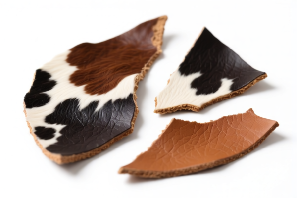 Bovine leather splits for insoles