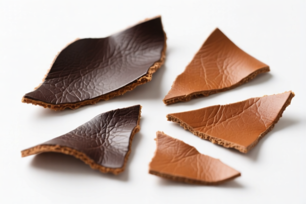 Bovine leather splits for medical devices