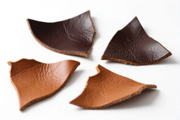 Bovine leather splits for name tags