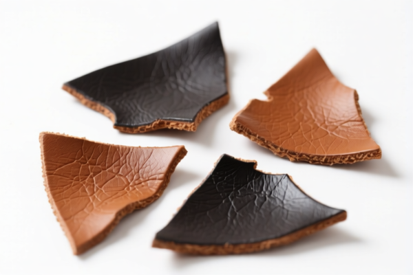 Bovine leather splits for name tags