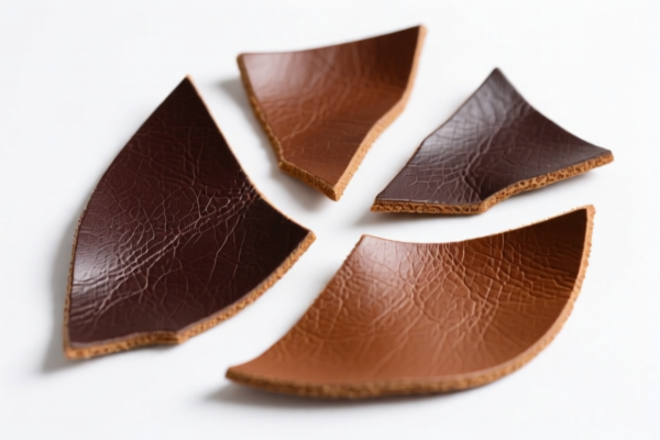 Bovine leather splits for name tags
