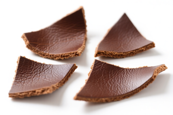 Bovine leather splits for packaging equipment